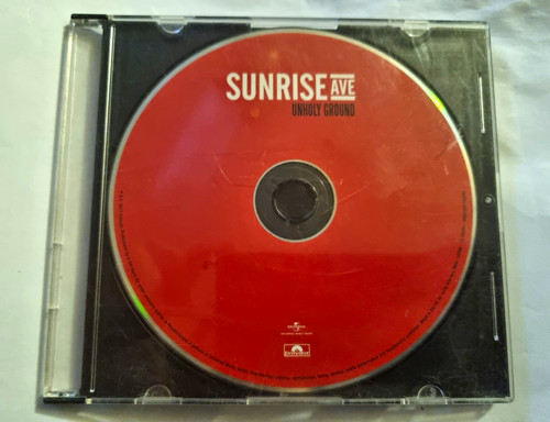 Sunrise avenue unholy ground - sunrise,